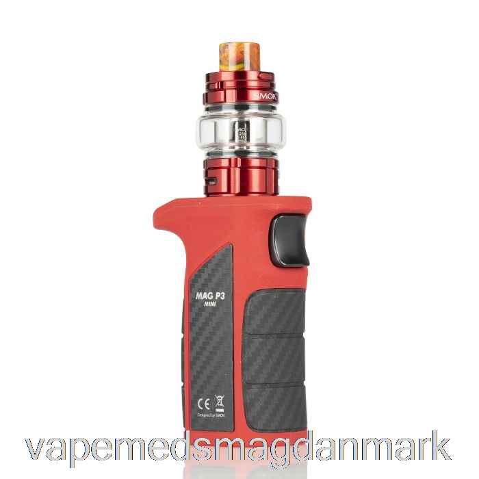 Vape Juice Smok Mag P3 Mini 80w Startsæt Rød Sort